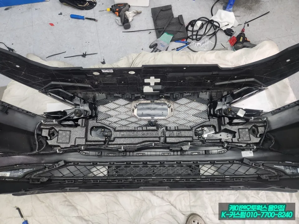 Hyundai The New Grandeur body kit - Hyundai The New Grandeur Body Kit Installation Review — Cost photo 6