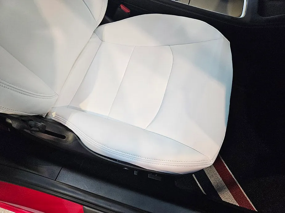 Tesla Model 3 interior customization - Tesla Model 3 Napa Leather Seat Upgrade Review photo 4