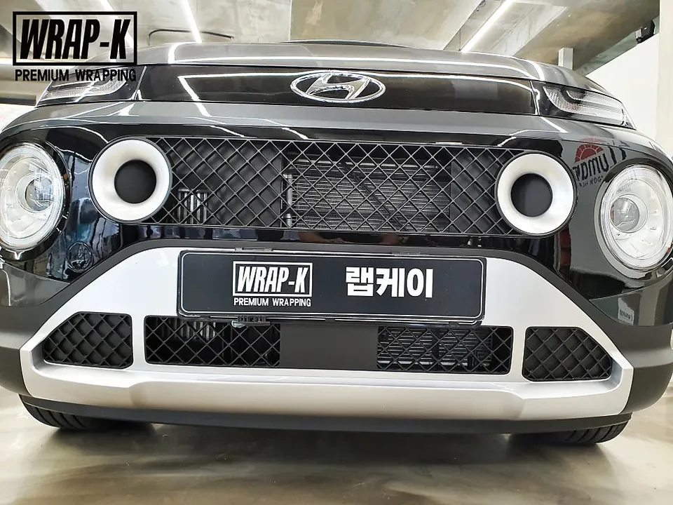 Hyundai Casperのカーラッピング事例|費用目安・仕上がり 施工写真 2-2