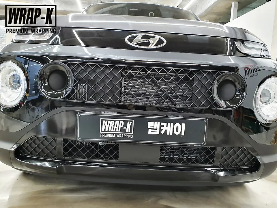 Hyundai Casperのカーラッピング事例|費用目安・仕上がり 施工写真 3-2