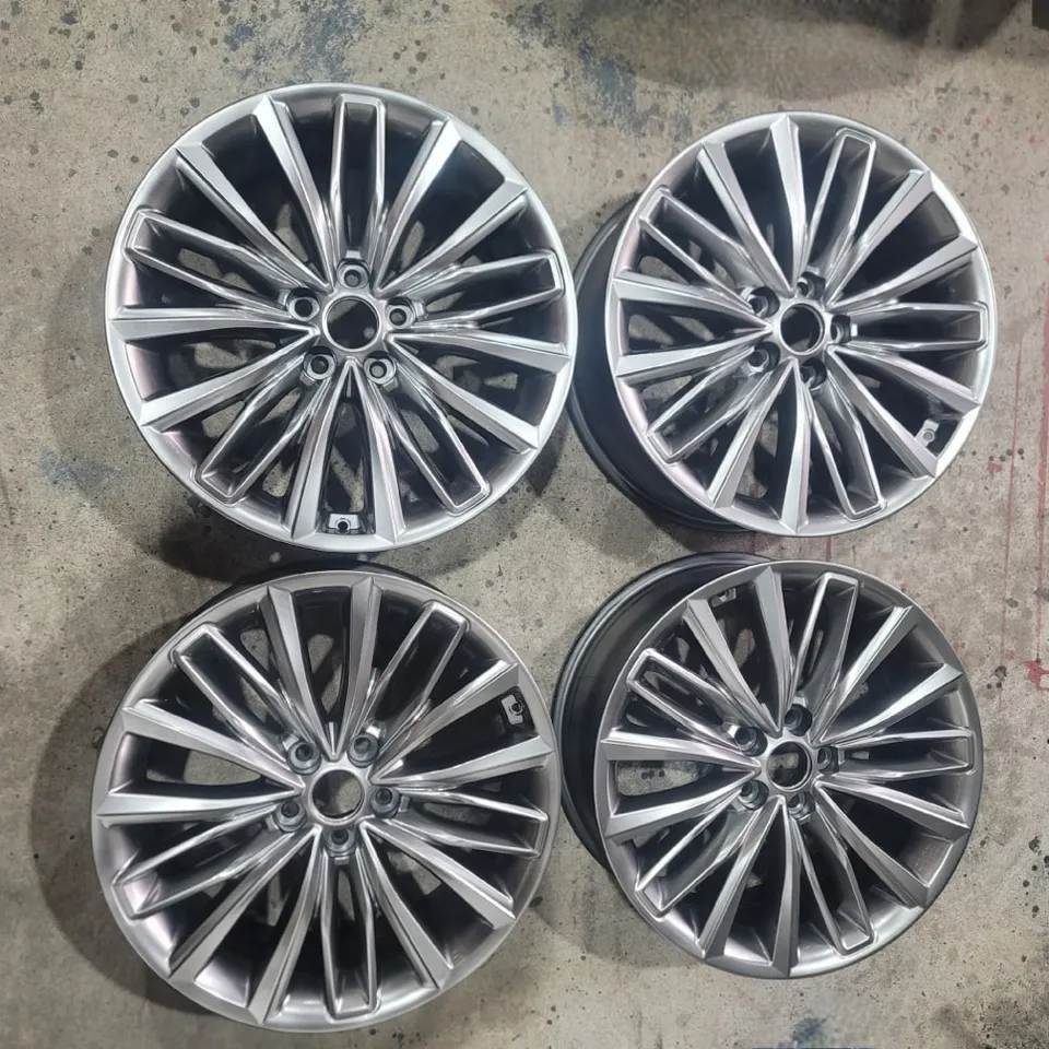 Hyundai Azera wheel repair - Hyundai Azera Wheel Repair & Painting Review — Ghost Chrome Finis photo 4