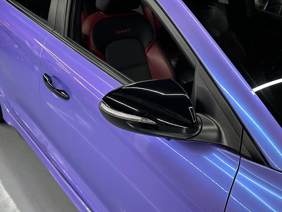 Hyundai Elantra Sportのカーラッピング事例｜費用目安・仕上がり 施工写真 1-3