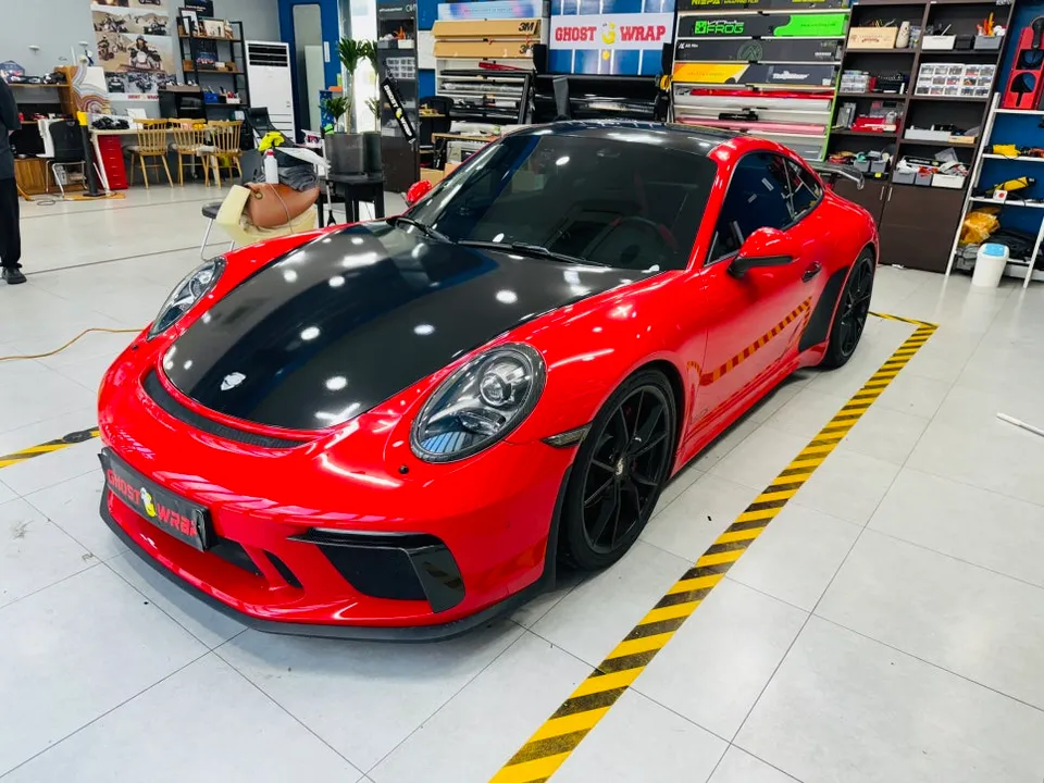 Porsche 911 vinyl wrap - Porsche 911 Vinyl Wrap Review: Cost & Results photo 3