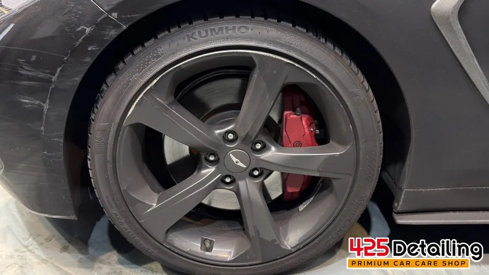 Genesis G70のガラスコーティング事例 施工写真 3