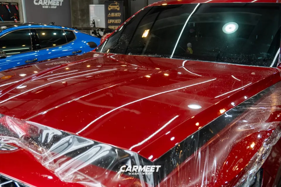 Genesis GV80のPPF施工事例|費用目安と仕上がり 施工写真 1-2
