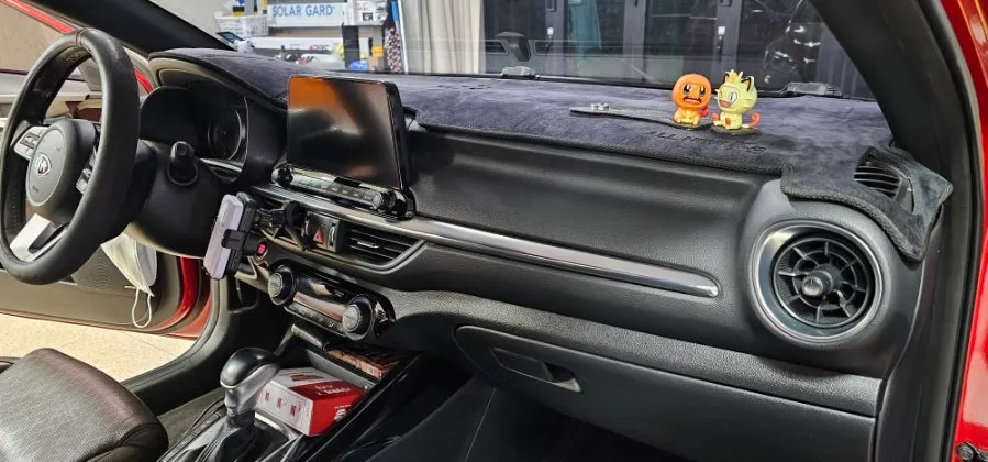 Kia K3 ambient lighting installation result