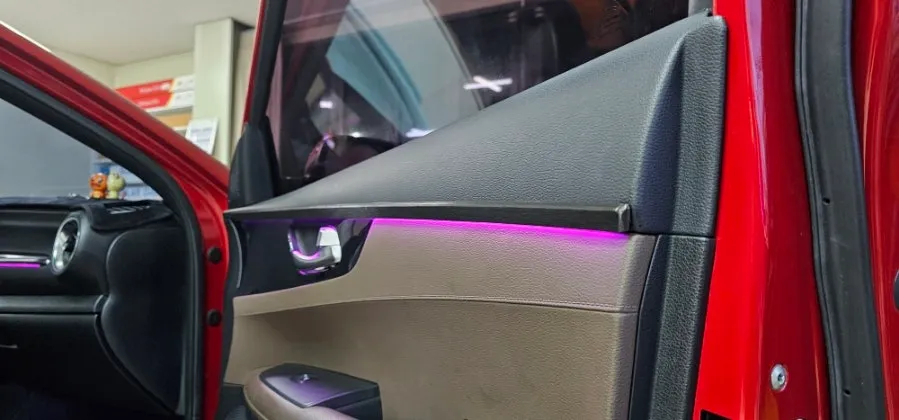 Kia K3 ambient lighting - Kia K3 Ambient Lighting Review — Under $40 Upgrade photo 5