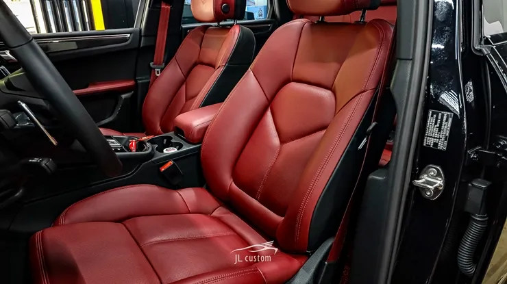 Porsche Macan seat ventilation installation result