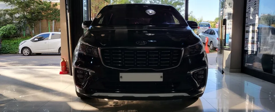 Kia Carnival surround view camera installation result