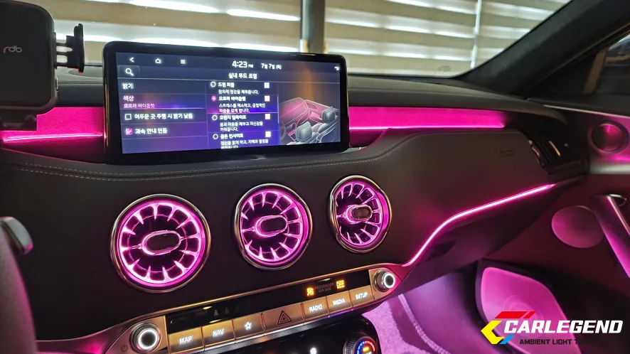 Kia Stinger ambient lighting - Kia Stinger Ambient Lighting Review — Cost & Results photo 6