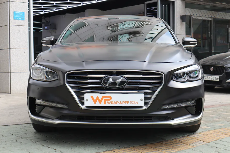 Hyundai Grandeur IGのカーラッピング事例 写真
