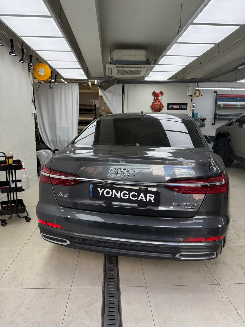 Audi A6 PPF施工事例｜部分施工の費用目安と仕上がり 施工写真 3-1