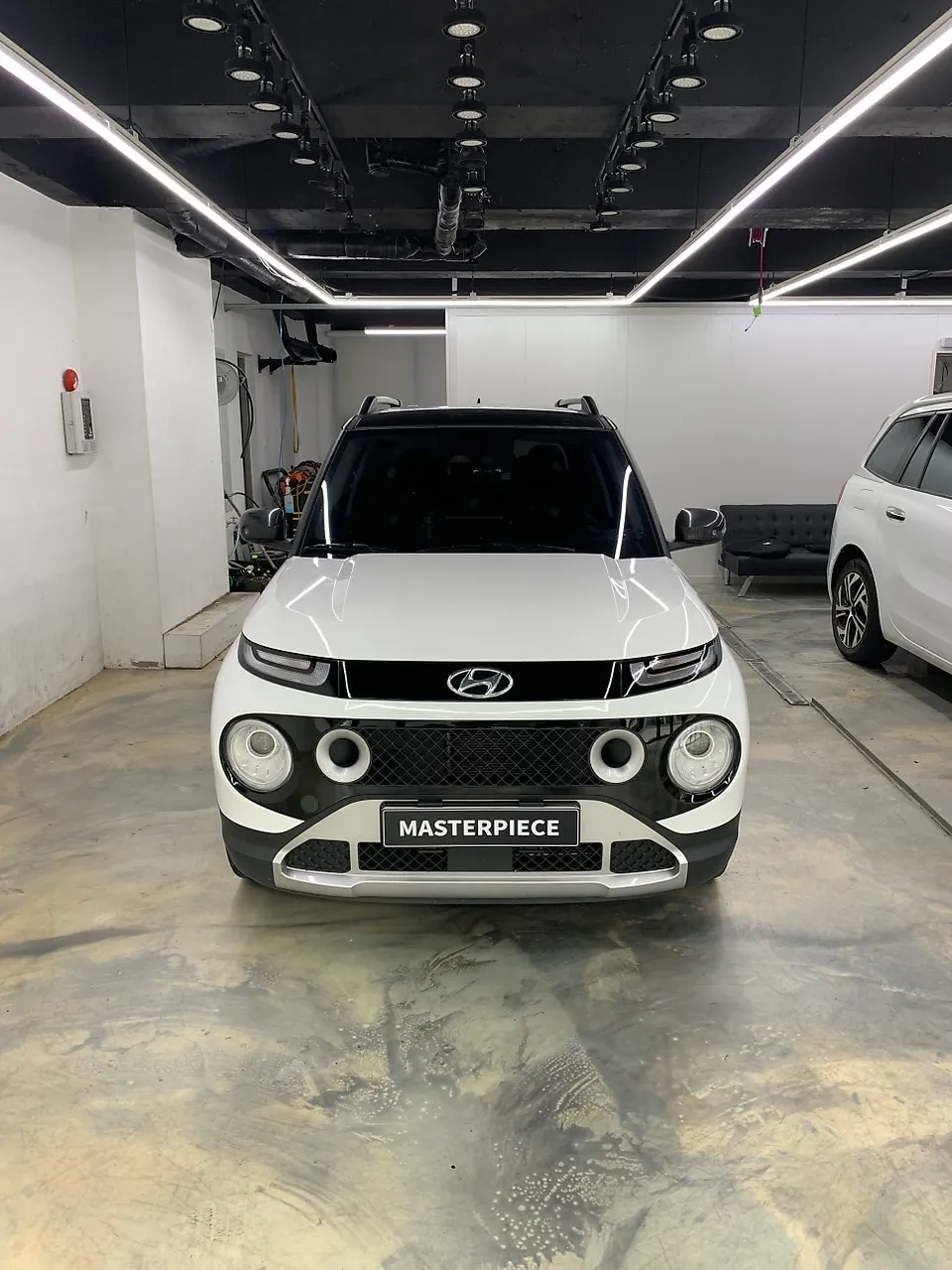 Hyundai Casperのカーラッピング事例 施工写真 5