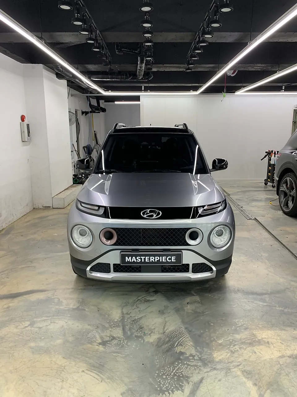 Hyundai Casperのカーラッピング事例 施工写真 6