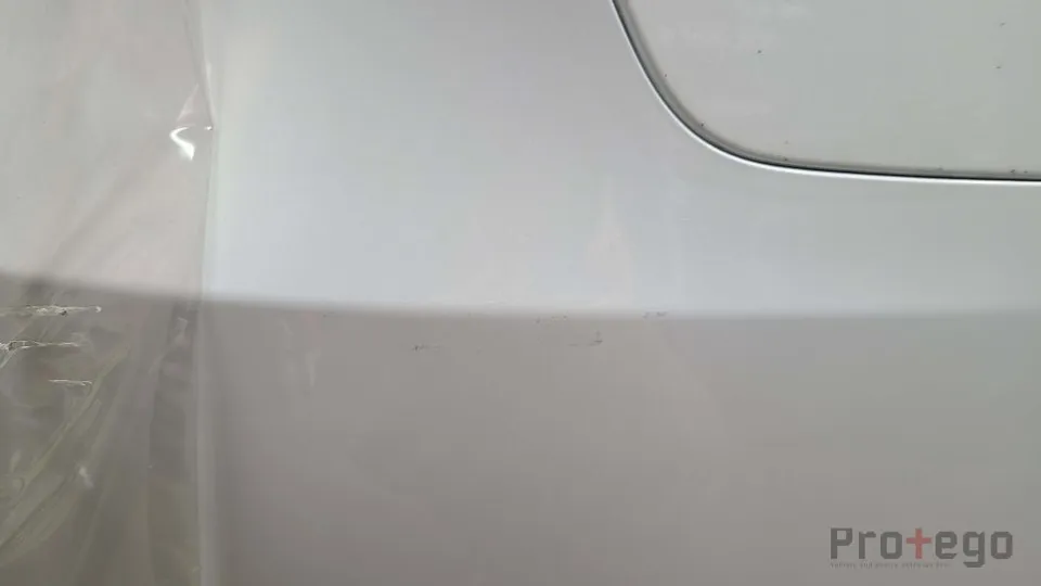 Tesla Model Y ppf - Tesla Model Y PPF Reapplication: Yellowed Film Replaced photo 4