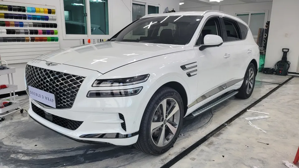 Genesis GV80 Vinyl Wrap Review — Enhanced Interior