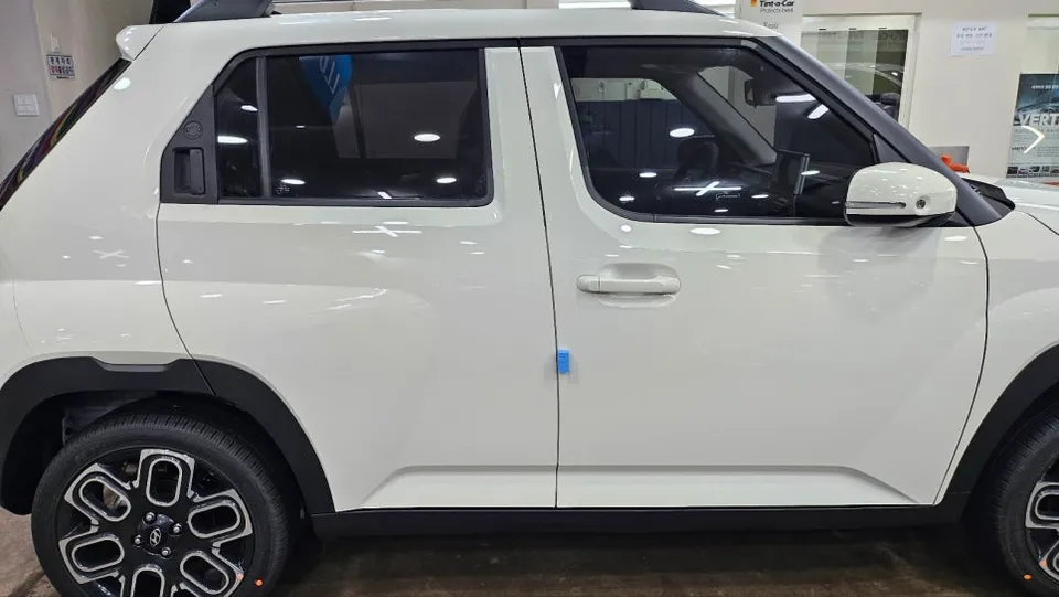 Hyundai Casperのカーフィルム施工事例 施工写真 5