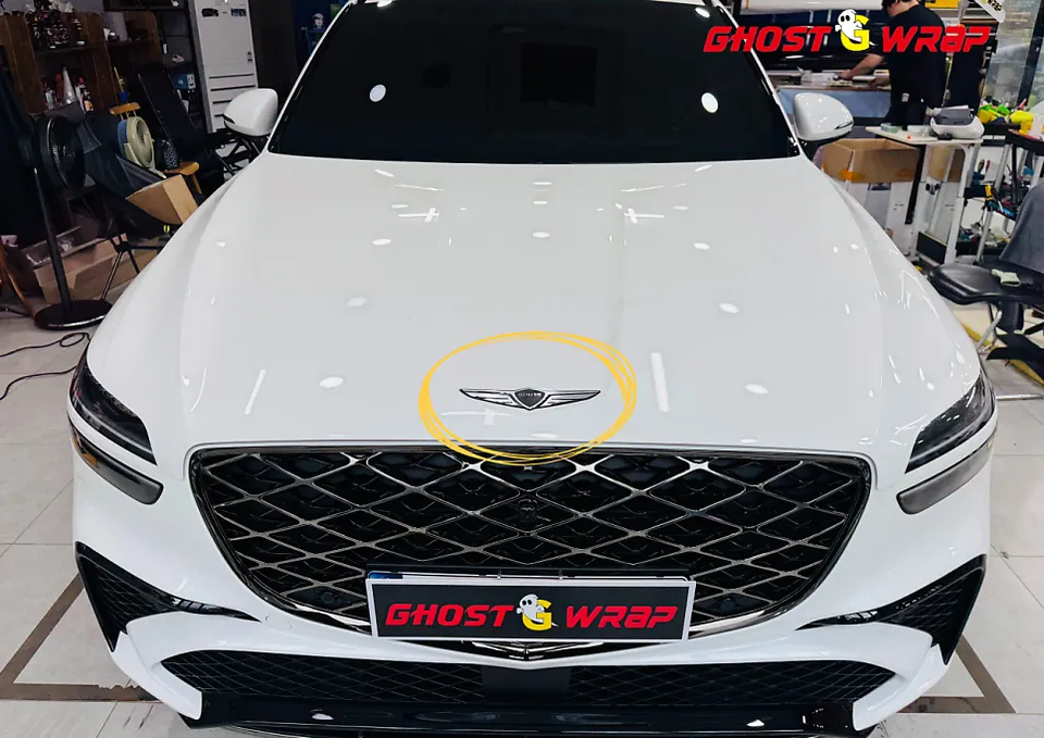 Genesis GV70のカーラッピング事例｜費用目安・仕上がり 施工写真 3-1