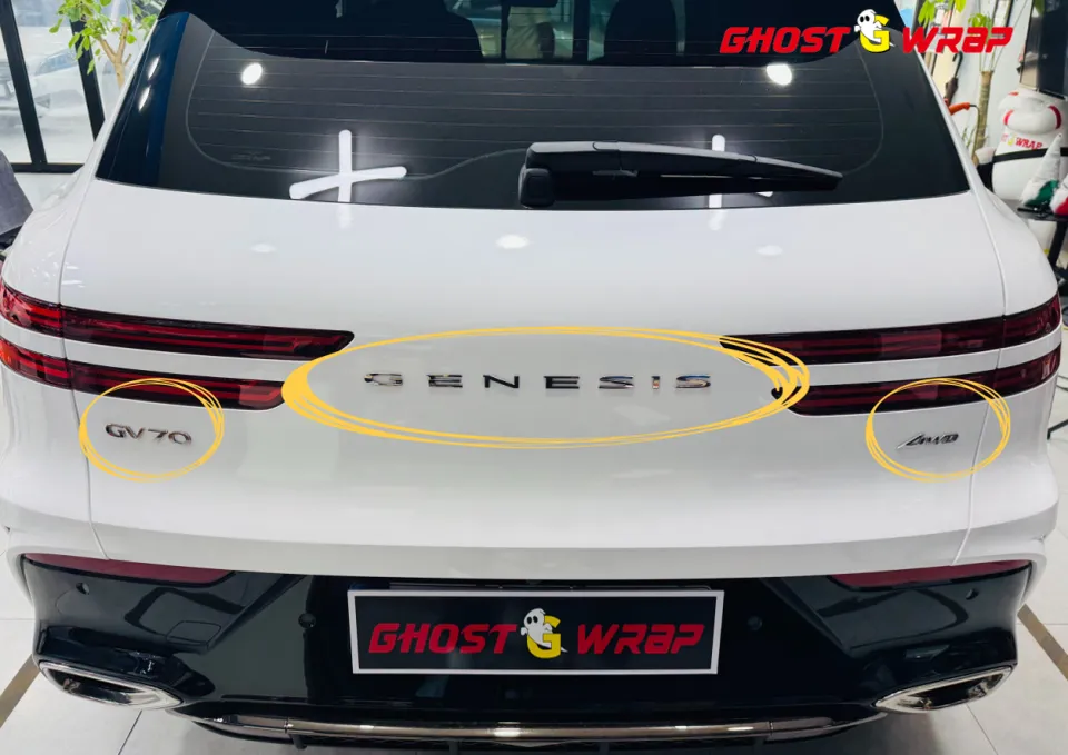 Genesis GV70のカーラッピング事例｜費用目安・仕上がり 施工写真 4-1