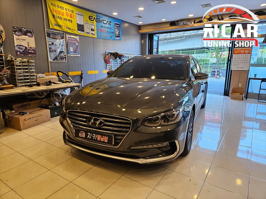 Hyundai Grandeur IG Body Kit Review: Diamond Grille Upgrade Before