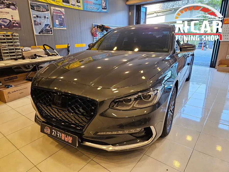 Hyundai Grandeur IG body kit - Hyundai Grandeur IG Body Kit Review: Diamond Grille Upgrade photo 5