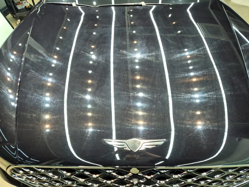 Genesis G90 ceramic coating installation result