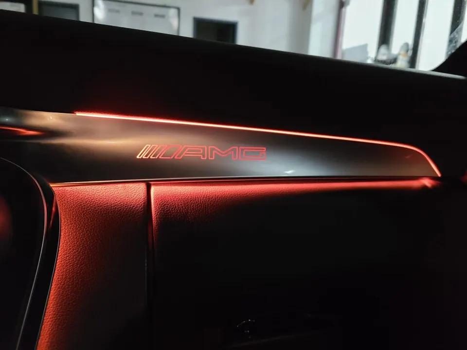 Mercedes-Benz C-Class Coupe ambient lighting - Mercedes-Benz C-Class Coupe Ambient Lighting Review photo 3