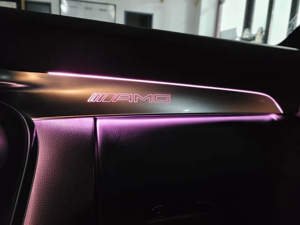 Mercedes-Benz C-Class Coupe ambient lighting - Mercedes-Benz C-Class Coupe Ambient Lighting Review photo 4