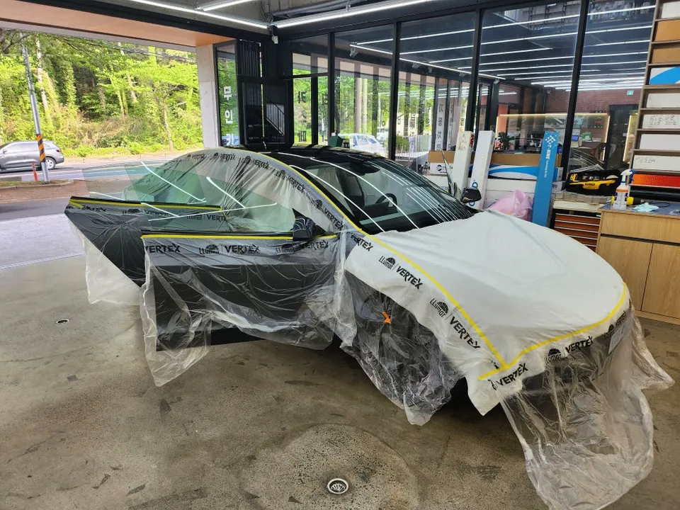 Tesla Model 3 PPF施工事例｜費用目安と仕上がり 施工写真 1-1
