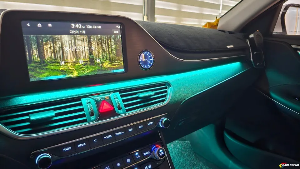 Hyundai Grandeur IG ambient lighting - Hyundai Grandeur IG Ambient Lighting Review — Cost & Results photo 8