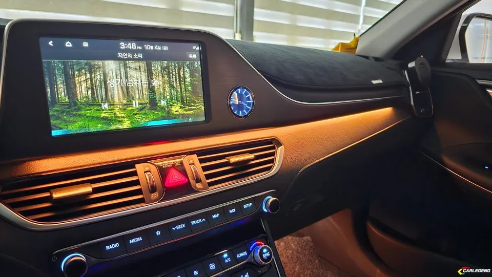 Hyundai Grandeur IG ambient lighting - Hyundai Grandeur IG Ambient Lighting Review — Cost & Results photo 9