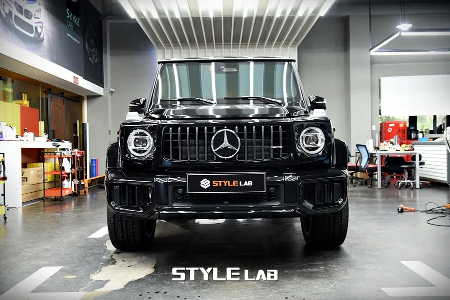 Mercedes-Benz G-WagonのPPF施工事例|韓国での実例 施工写真 3-2