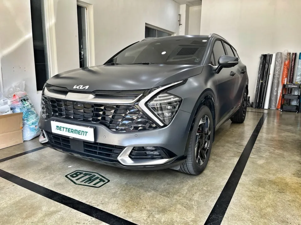 Kia Sportage NQ5のカーラッピング事例 施工写真 2
