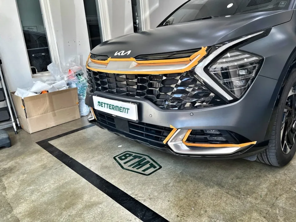 Kia Sportage NQ5のカーラッピング事例 施工写真 6