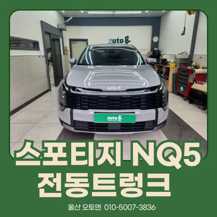 Kia Sportage NQ5 oem options installation result