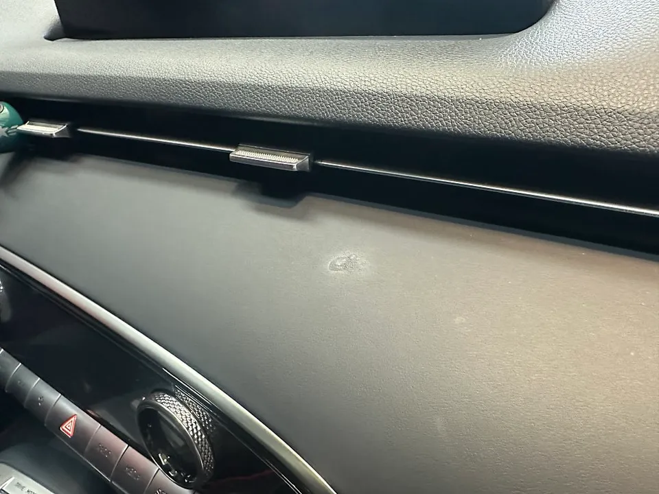 Genesis GV70 interior customization - Genesis GV70 Dashboard Restoration & Air Freshener Stain Removal photo 6