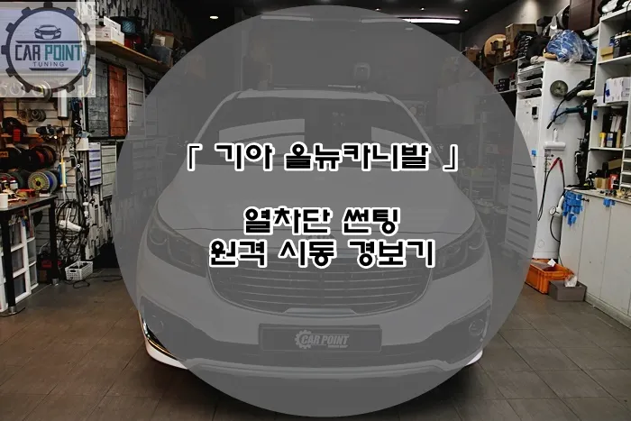 Kia Carnival window tinting installation result