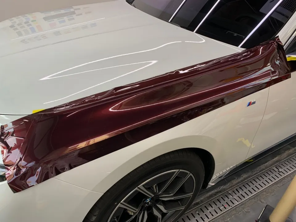 BMW 7 Seriesのガラスコーティング事例|韓国での施工例 施工写真 3-2