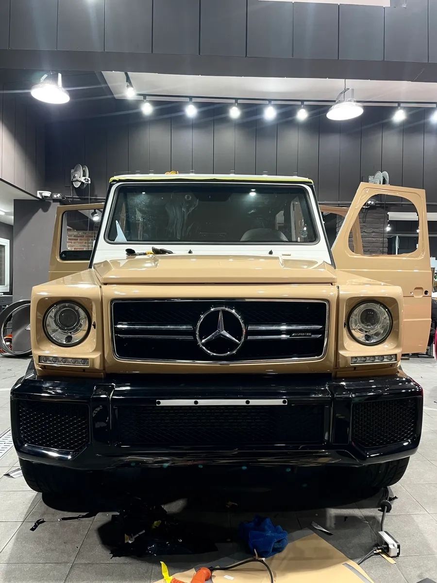 Mercedes-Benz G-Wagon vinyl wrap - Mercedes-Benz G-Wagon Vinyl Wrap Review: Cost & Results photo 5