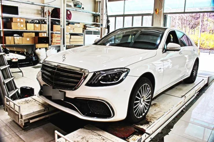 Mercedes-Benz S-Class W222 body repair review
