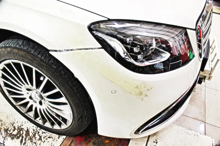 Mercedes-Benz S-Class W222 body repair - Mercedes-Benz S-Class W222 Body Repair & Painting Review photo 3
