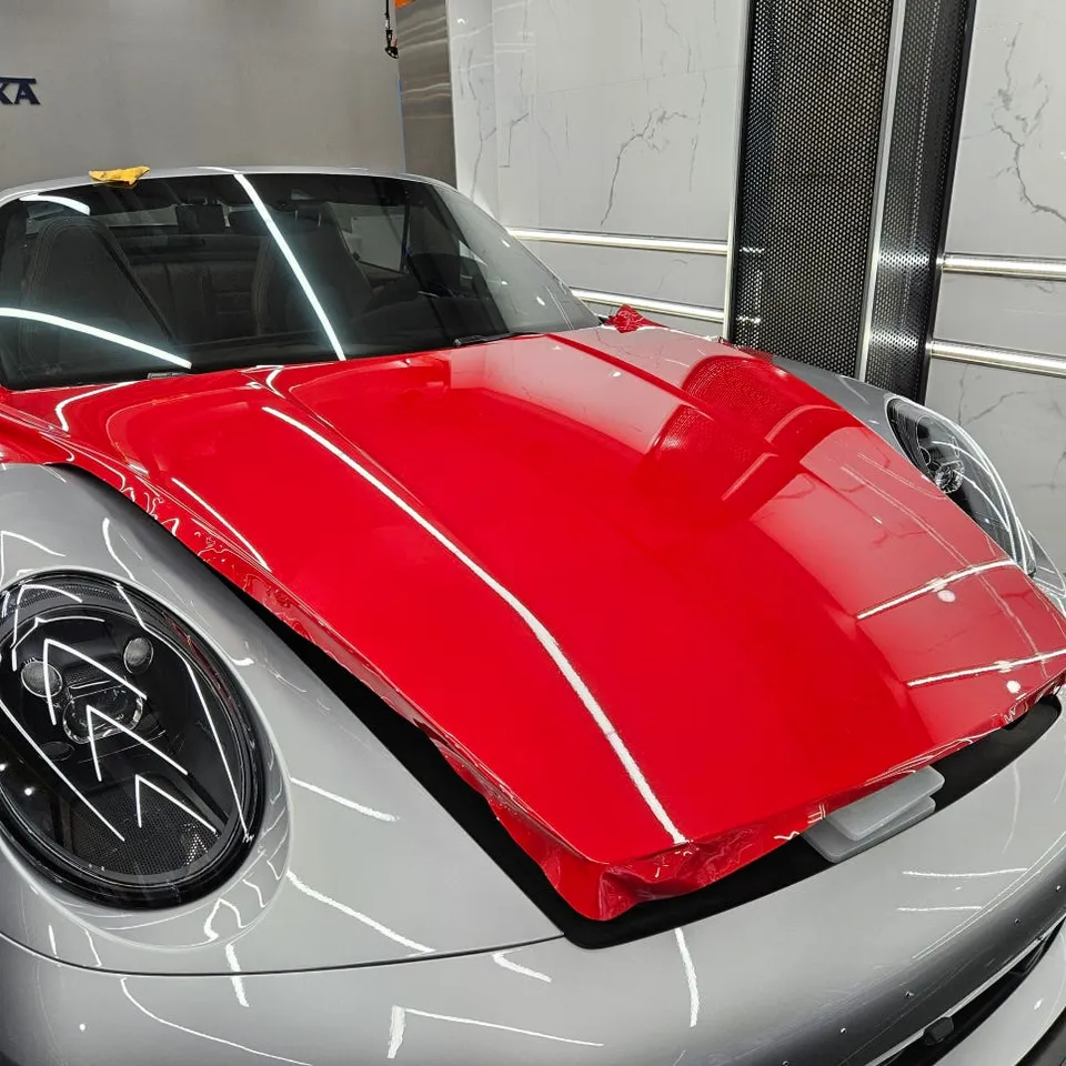 Porsche 911 Vinyl Wrap Review: High Gloss Red Transformation