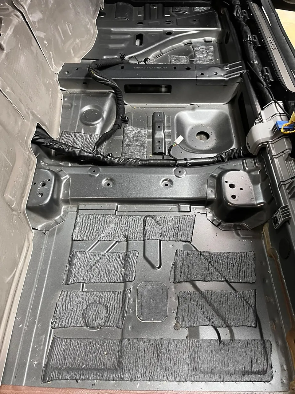 Genesis G80 RG3 soundproofing - Genesis G80 RG3 Undercoating Review — Enhanced Comfort photo 4