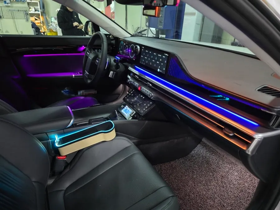 Hyundai Grandeur GN7 ambient lighting installation result