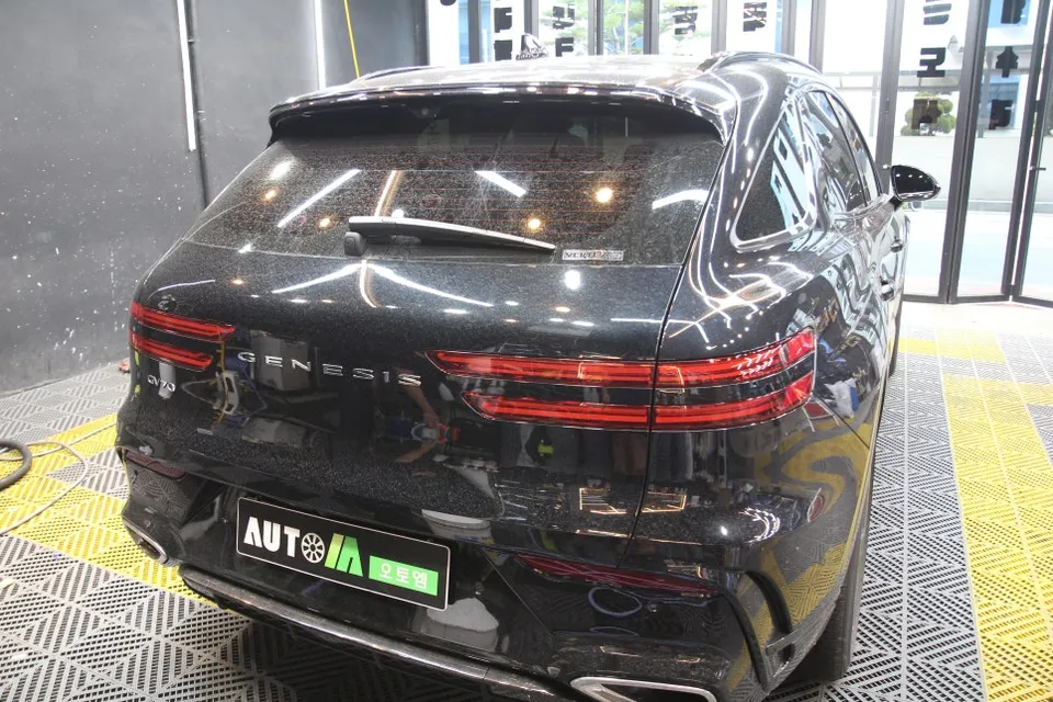Genesis GV70 ceramic coating installation result