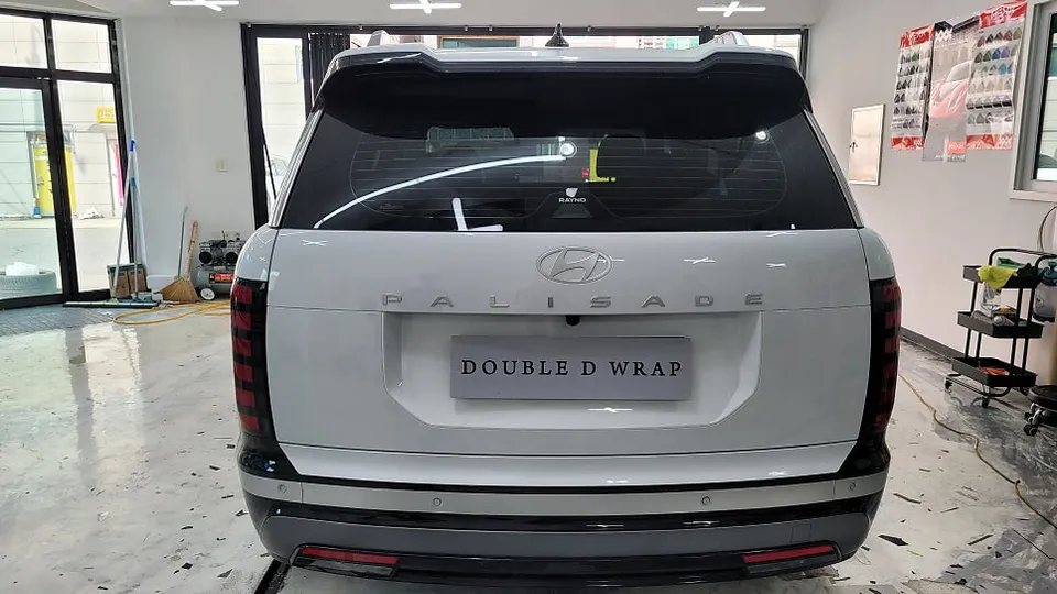 Hyundai Palisadeのカーラッピング事例｜費用目安・仕上がり 施工写真 1-3