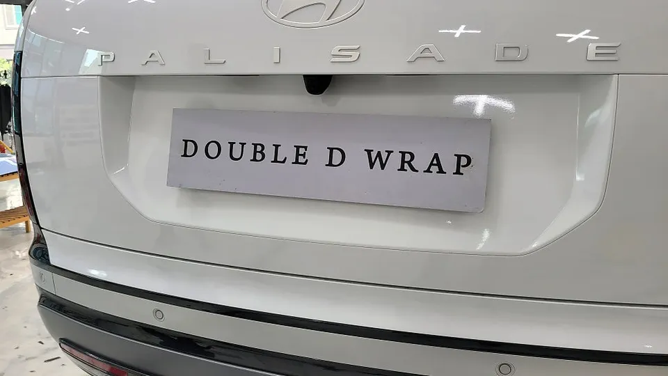 Hyundai Palisadeのカーラッピング事例｜費用目安・仕上がり 施工写真 2-3