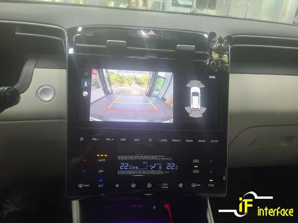 Hyundai Tucson NX4 Surround View Camera Installation photo 2