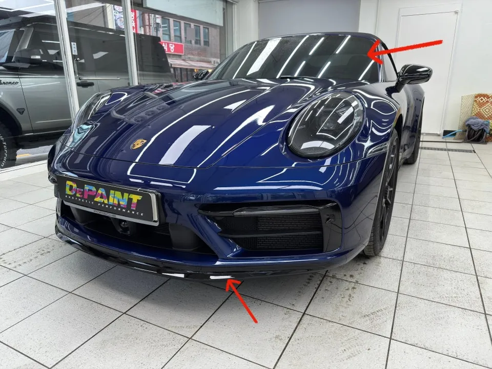 Porsche 911 Paint Protection Film Review — Rock Chip Protection photo 1