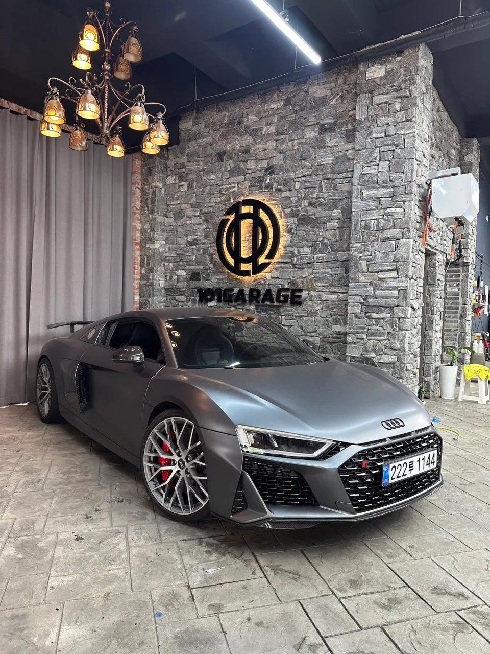Audi R8のカーラッピング事例 写真